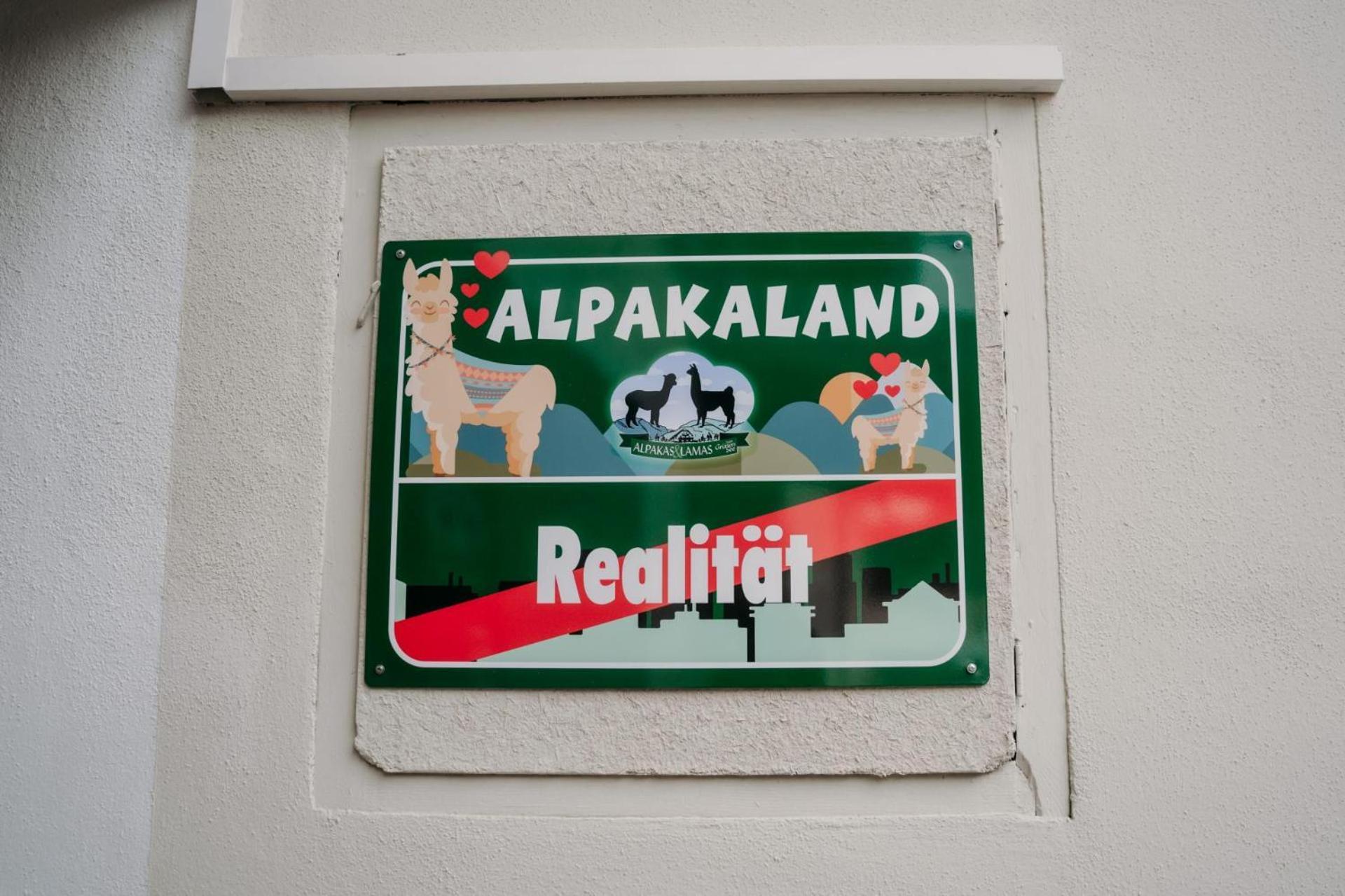 Alpakas, Lamas Und Rentiere Zum Gruenen See Grossdorf  외부 사진
